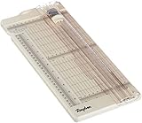 Rayher 50046000 Papierschneidemaschine / Papierfalzmaschine, Schnittlänge bis 30,5 cm,...