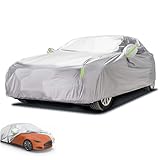 Autogadget® Autoabdeckung Auto & Autoschutzhülle PKW Abdeckplane - Car Cover - Autoplane...