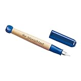 Lamy Füllfederhalter ABC Modell 09, Farbe blau, Feder LH, inkl. Laser-Gravur, für...