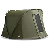 Lucx® Caracal Angelzelt 1 bis 2 Mann Bivvy 2 Personen Karpfenzelt Carp Dome Anglerzelt...