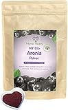 More Years® Bio Aronia Pulver + Premium Rohkostqualität + fein gemahlen aus...