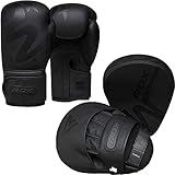 RDX Boxhandschuhe Pratzen Set, Handpratzen Boxen Kampfsport MMA Training, Maya...