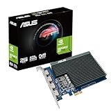 ASUS GeForce GT 730 2GB DDR5 Grafikkarte (4x HDMI, Single-Slot-Design, passive Kühlung,...