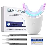 Bleaching Zähne Teeth Whitening Zahnaufhellung - Blisstaar Zahn Bleach Set mit 32X LED...