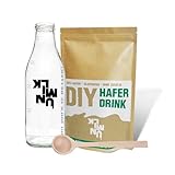 UNMILK Glutenfrei Haferdrink Pulver ohne Zuckerzusatz - DIY Haferdrink inkl....