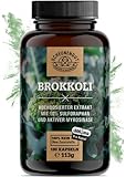 Brokkoli -1000mg je Tagesdosis- WICHTIG: 30:1 Extrakt (=30000mg Brokkolisprossen) +50mg...