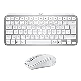 Logitech MX Keys Mini Tastatur + MX Anywhere 3 Wireless Maus - Tasten mit...