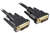 PremiumCord DVI Verbindungskabel - 3m, Dual-Link, DVI-D (24 + 1) Stecker auf Stecker,...