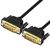 SOEYBAE DVI auf DVI Kabel 2m, DVI-D Kabel 24+1 HDTV Auflösung bis 2560x1080,...