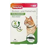 BEAPHAR - Zecken- Und Flohschutz- Halsband Für Alle Katzen Ab 12 Wochen - Repellent - 4...