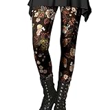 Rostschreck Für Spülmaschine Herbst- und Winter-Leggings für Damen mit künstlerischem...