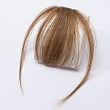 SEGO Clip in Pony Fringe Real Hair Echthaar One Piece Extension On Front...