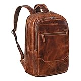 STILORD 'Reece' Business Lederrucksack Vintage Laptop Rucksack Großer Arbeitsrucksack DIN...