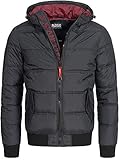 Indicode Herren Adrian ZA Steppjacke in Daunenjacken-Optik | Winterjacke Übergangsjacke...