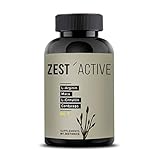 ZEST'ACTIVE - L-Arginin Base, Maca, L-Citrullin und Cordyceps Kapseln von...