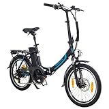 smartEC Camp-20D E-Bike Klapprad 250W Hinterradmotor Li-Ion-Akku 36V/15,6Ah 20 Zoll...