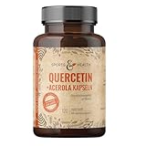 Quercetin Kapseln – 120 Kapseln - Quercetin 500mg pro Tagesdosierung - Vegan -...