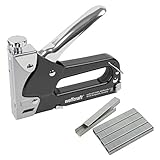 wolfcraft Tacocraft 7 Handtacker Set 7089000 / Leistungsstarker Werkzeugtacker...