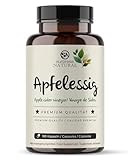 Surpresa Natural Apfelessig Kapseln hochdosiert I 1 x 180 Kapseln I 1000mg Apfelessig pro...