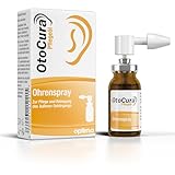 OtoCura Ohrenspray 10 ml, Ohrenreiniger aus Olivenöl, Mandelöl und Calendulaöl zur...