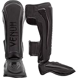 Venum Schienbeinschutz Elite, Neo Matte/Black, M, EU-VENUM-1394