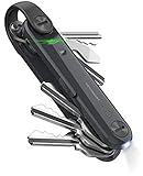 KeySmart Max Smart Nachverfolgbarer Schlüsselhalter mit Tile Bluetooth...