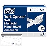 Tork Xpress weiche Multifold Papierhandtücher 120289 - H2 Advanced umweltbewusste...