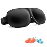 Schlafmaske für Männer & Frauen, Trilancer 3D Schlafbrille Nachtmaske, Memory...