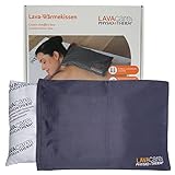 Physiotherm® LAVAcare Wärmekissen Klassik • Lava-Kissen mit Lavasand zur Entspannung...