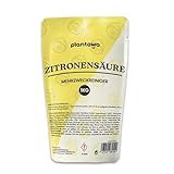 PLANTAWA Zitronensäure-Pulver 1Kg | Zitronensäure für Küche, Bad & Garten |...