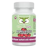 Apfelessig Kapseln - 500mg - hochdosiert - Qualität aus Deutschland - ohne Zusätze -...