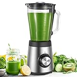 Fine Life Pro Standmixer 1.5L Mixer Smoothie Maker Multifunktion Standmixer Entsafte...