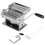 bremermann Nudelmaschine Edelstahl - für Spaghetti, Pasta und Lasagne (7...