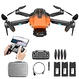 Mini Drohne mit Kamera Dual 6K HD WIFI RC Quadrocopter, 5G WiFi FPV Live Video...