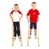 Sport-Thieme Kinderstelzen | Stelzen für Kinder bis 150 cm | Sicher, Stabil,...