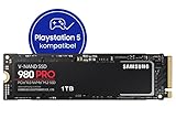 Samsung 980 PRO M.2 NVMe SSD (MZ-V8P1T0BW), 1 TB, PCIe 4.0, 7.000 MB/s Lesen, 5.000 MB/s...