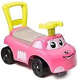 Smoby - Mein erstes Auto Rutscherfahrzeug - Kinderfahrzeug mit Staufach und...
