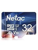 Netac Micro SD Karte 32gb Fat32, Speicherkarte Handy für Smartphone, Switch,...