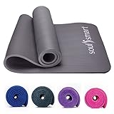 SOUL SMART von SHOP LC Yogamatte rutschfest NBR Trainingsmatte für Fitness,...