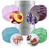 Duftwachs Scentchips Geschenk Set Edition Aroma: River I Lavendel Pfirsich Feige Frische...