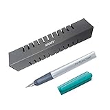 Lamy Füllfederhalter nexx Modell 064, Farbe smaragd grün, inkl. Laser-Gravur...