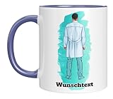 TASSENTICKER - Personalisierte Kaffeetasse für Ärzte - Arzt Geschenk - Mediziner -...