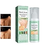 Rücken Akne Behandlung Kräuterspray, 2023 NewBack Acne Treatment Spray, Back...