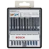 Bosch Professional 10tlg. Stichsägeblatt-Set Robust Line (Wood und Metal zum...