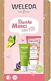 WELEDA Bio Geschenk Set DANKE 2023 - Naturkosmetik Pflegeset bestehend aus Aroma...