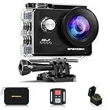 Apexcam 4K Action cam 20MP WiFi Sports Kamera Ultra HD Unterwasserkamera 40m 170...