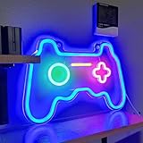 SOLIDEE Neon Sign Gaming Neon Schild Dimmbar Leuchtreklame LED Zimmer Deko...