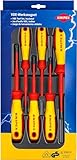 Knipex VDE Schraubendreher-Paket Schlitz / Phillips® / Pozidriv® (SB-Karte/Blister) 00...