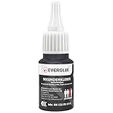 EVERGLUE Sekundenkleber extra stark mittelflüssig 20g für präzises Kleben und...