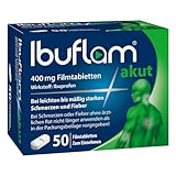 Ibuflam akut 400 mg Filmtabletten - Schnelle Schmerzlinderung und Fiebersenkung mit...